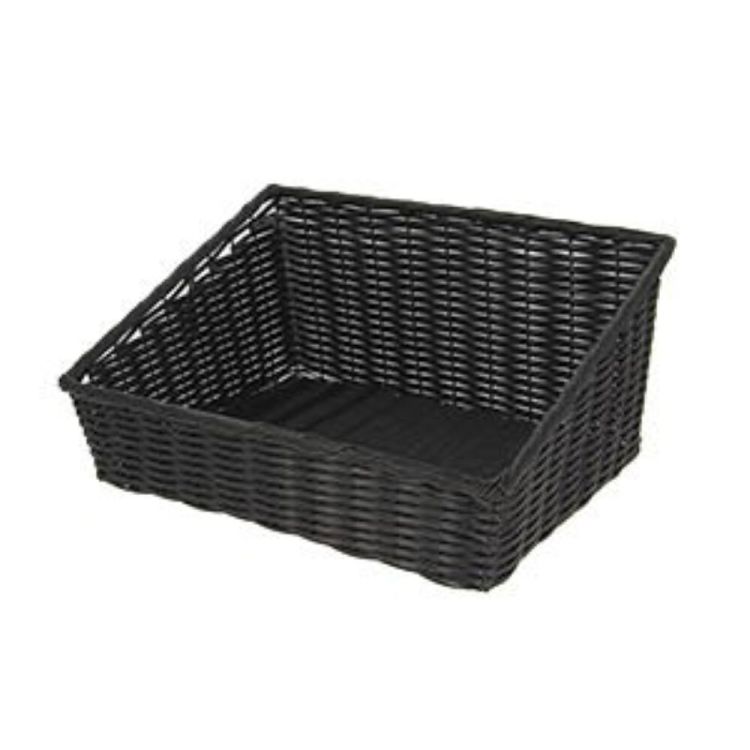 Bacplast noir 50x40x12/24 showline