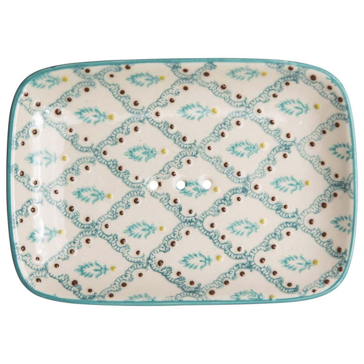 Seifenschale 'ORIENTAL' aus Keramik, rechteckig
