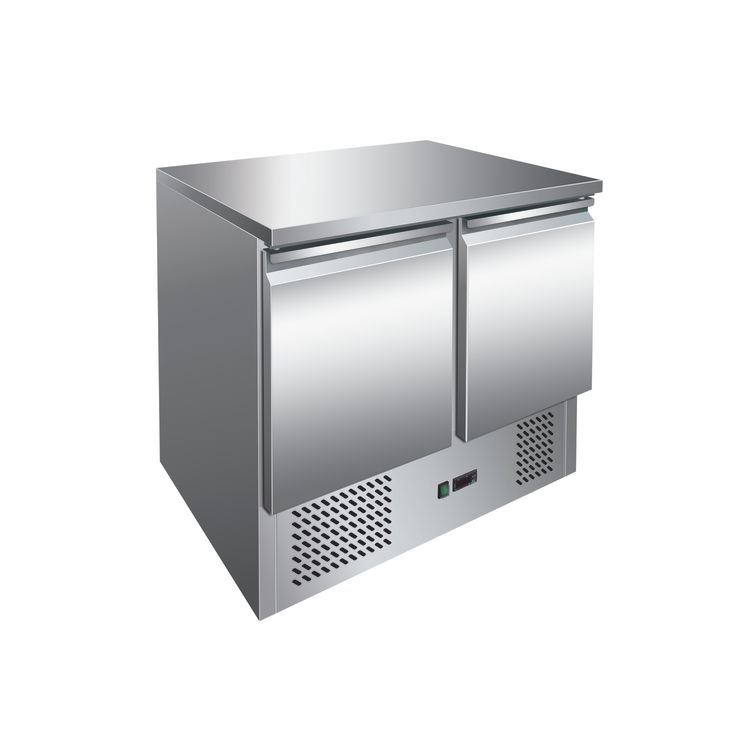Comptoir congélateur 2 portes, GN1/1, 257 l 