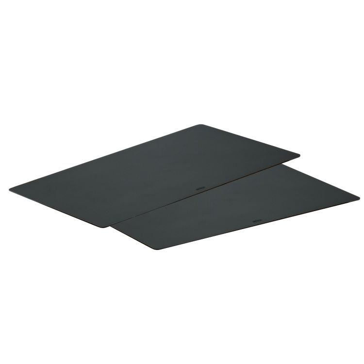 Schneidauflage 2er Set schwarz