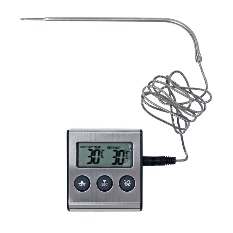 Einstichthermometer mit Alarmfunktion