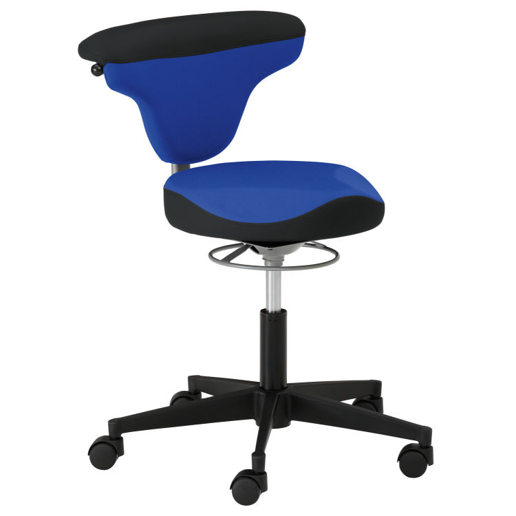 Funktionsdrehstuhl myTORRO SIT mit Vitalsitz 1351V, Polyester-Stoff/Kunstleder, bis 140 kg