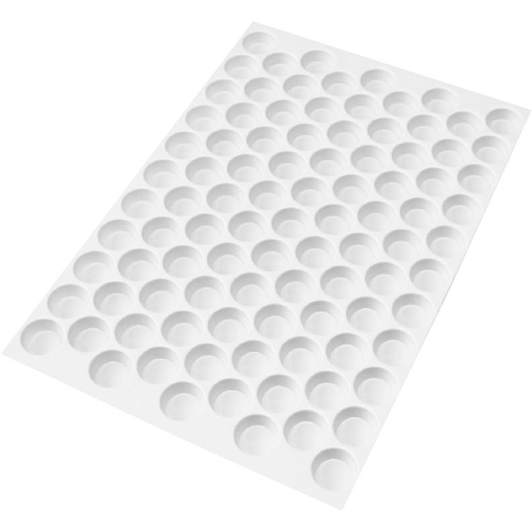 Tapis de découpe rond, lisse