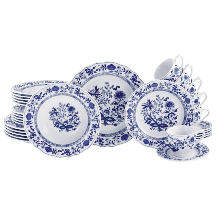 Flora Zwiebelmuster - Kombiservice 30-tlg