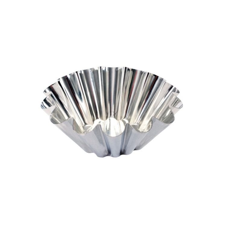 Moule À Briochettes 18 Côtes Fer Blanc Ø70 Mm