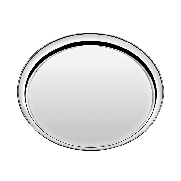 Edelstahl Tablett Bueno rund