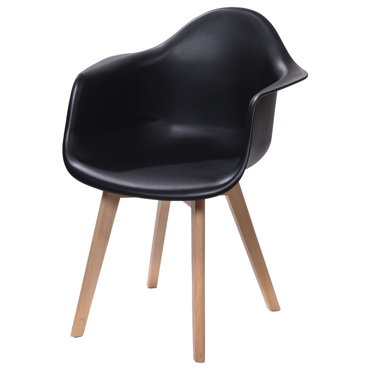 Stapelstuhl Keeve mit Armlehne