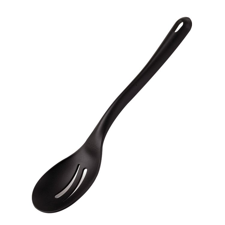 Servierlöffel, perforiert 11 x 7 cm, Griff: 23 cm