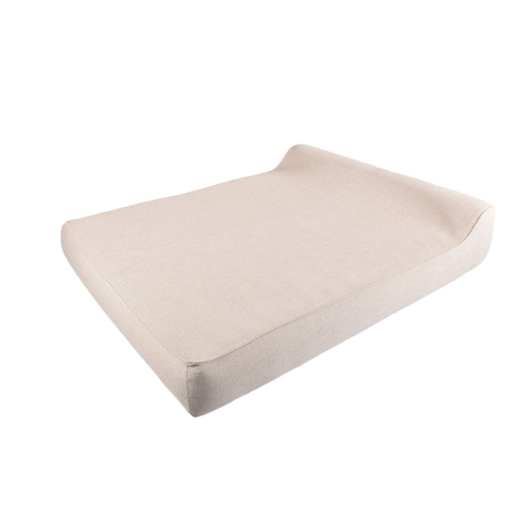Chaise longue gonflable double Alcudia avec dossier bas