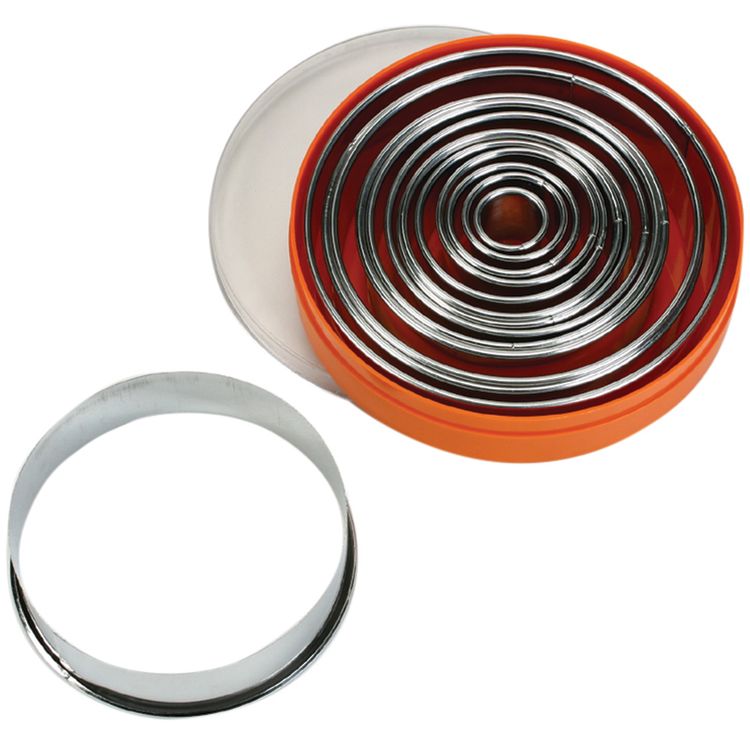 Jeu d'emporte-pièces Rond glatt, 16 tlg. 