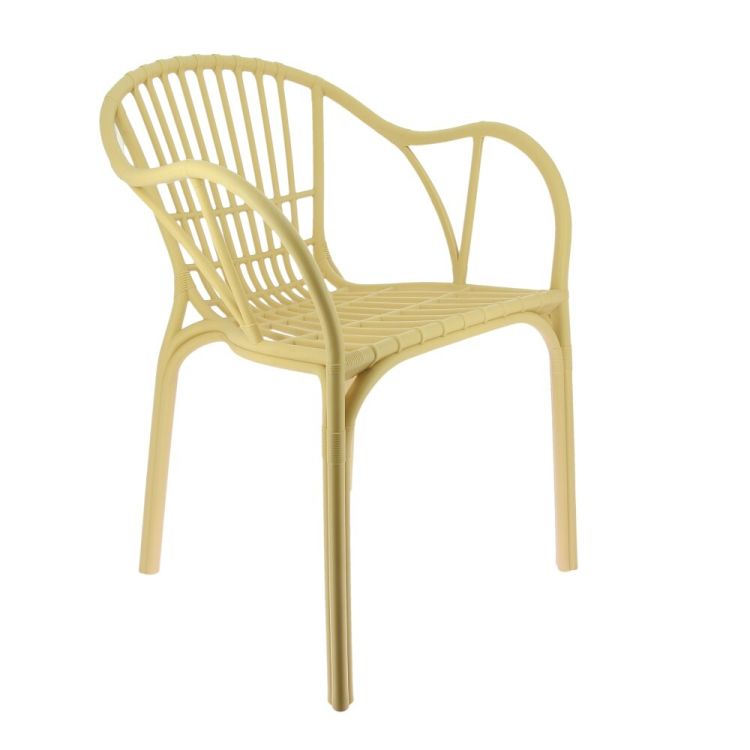 Rattan fauteuil  - naturel