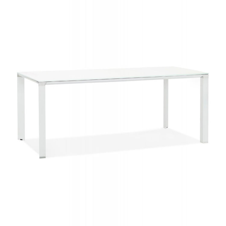 Besprechungstisch aus Glas 200x100 cm