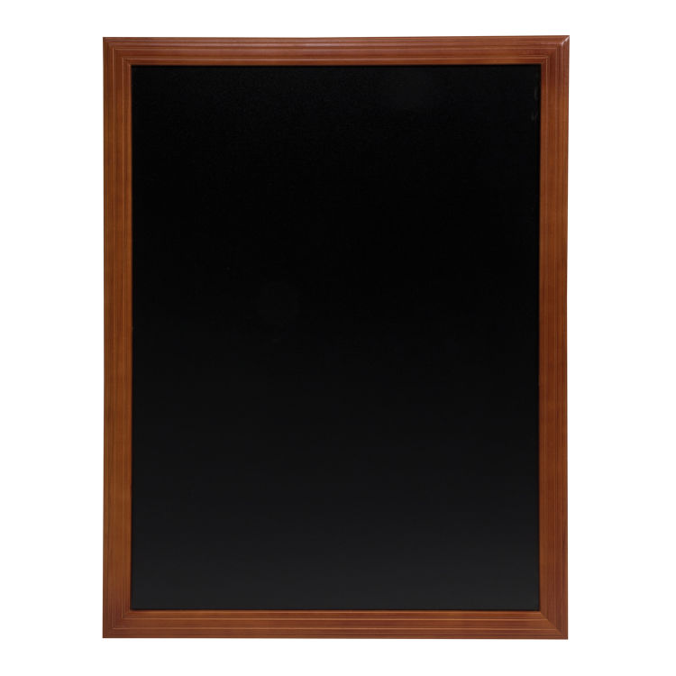 Wandtafel Universal – Holz mahagoni lackiert – Montageset inklusive