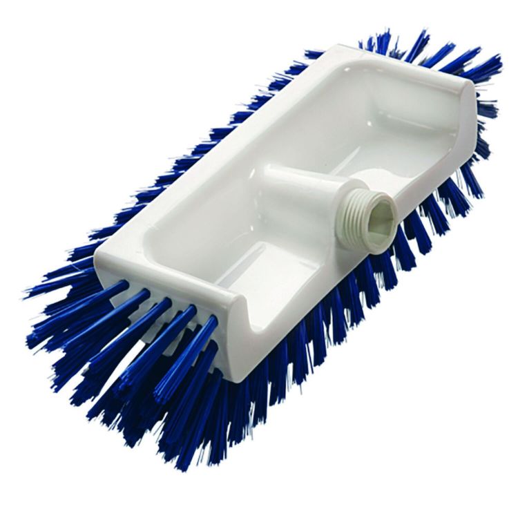 Schrubber hi-low, Bodenschrubber mit zusätzlichen Front-und Seitenborsten