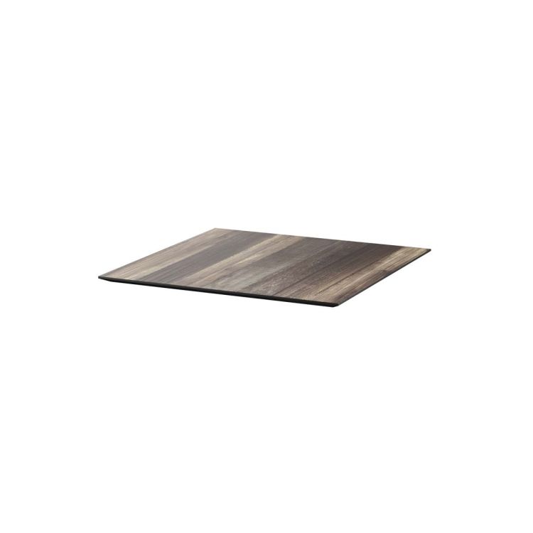 Plateau de table Tropical Wood 70x70 cm