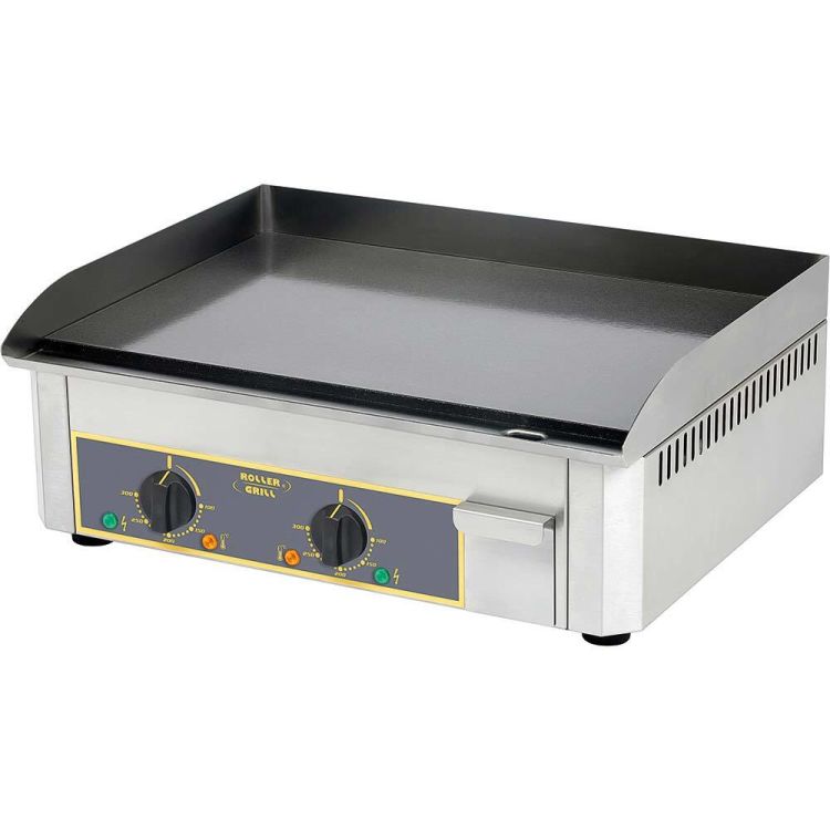 ROLLER GRILL Plaque grillade électrique, deux zones de chauffage, dimensions 620 x 450 x 190 mm (LxPxH)