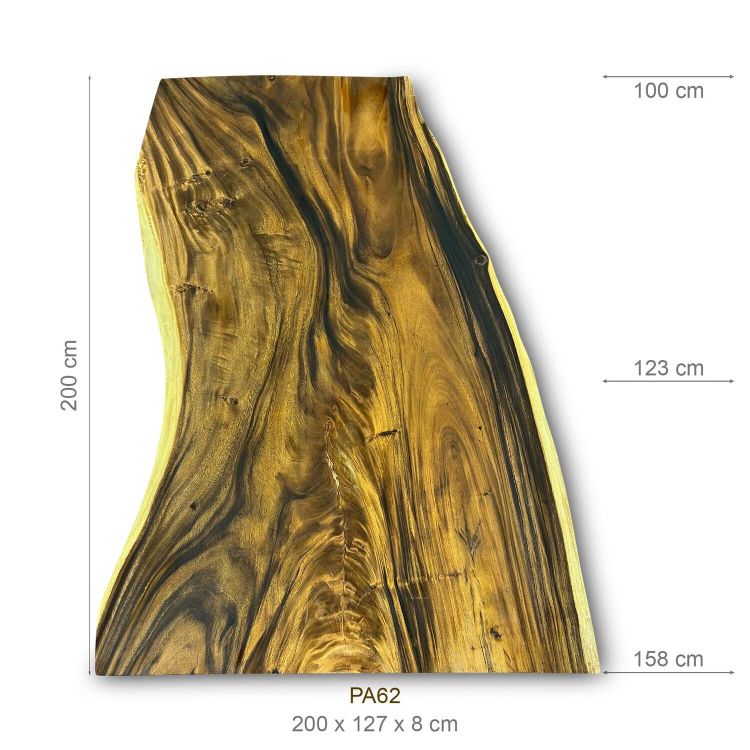 Tischplatten (Suar, 200 cm)