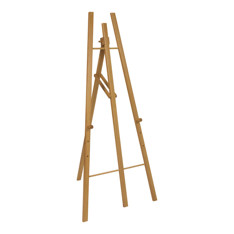 Staffelei Easel - Holz mit teaklackiertem Finish - 165cm