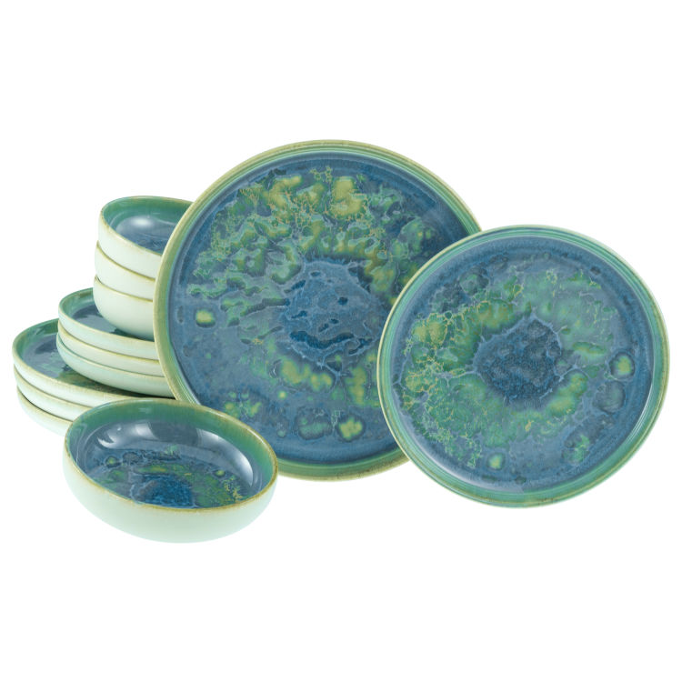 Yuki -  Tellerset 12-tlg