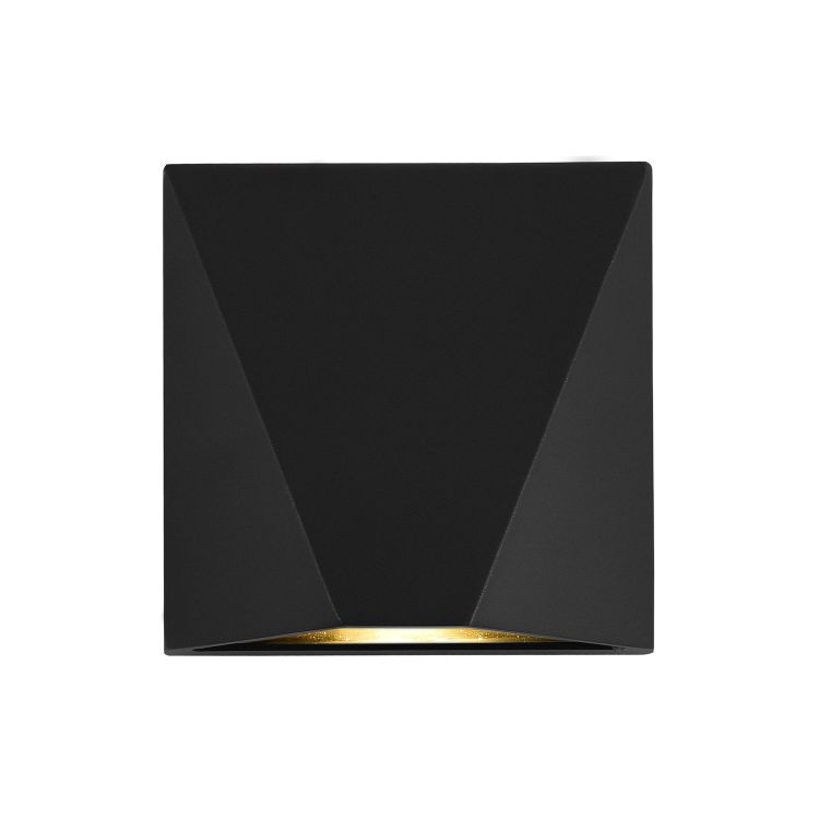 Wandleuchte außen Beekman, Schwarz, LED, 3000K, 6W, 540lm, IP54