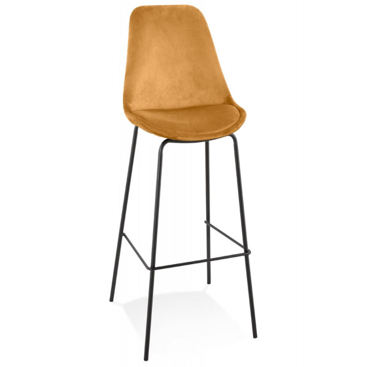 Barhocker SPARK mit Samtbezug