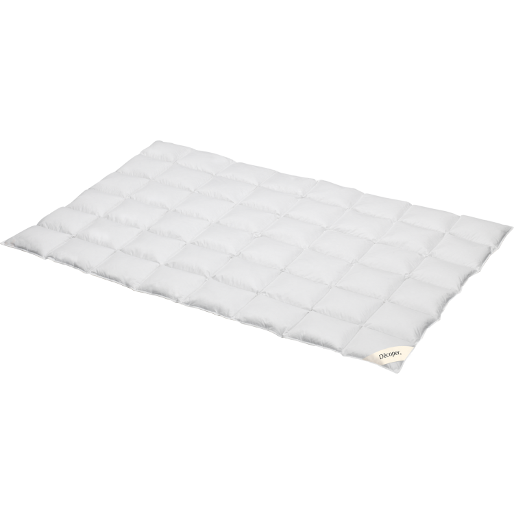 Decke Decoper ®, Füllung: 90% Daunen/ 10% Federn, Bezug: 100% Baumwolle MEDIUM
