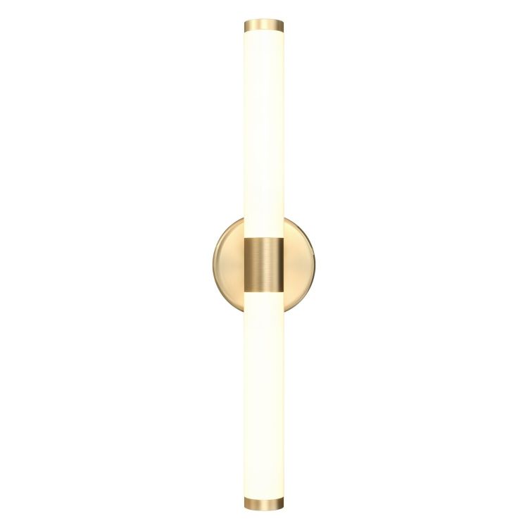 Wandleuchte Axis, Gold, 1-flammig, LED, 3000K, 10W, 1050lm