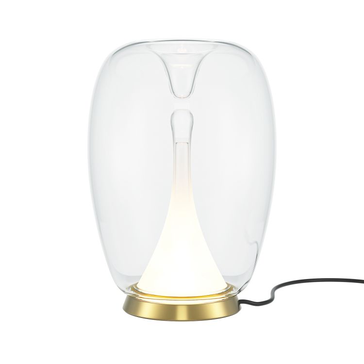 Maytoni Tischleuchte Splash Gold, aus Aluminium, LED, 800lm, 3000K