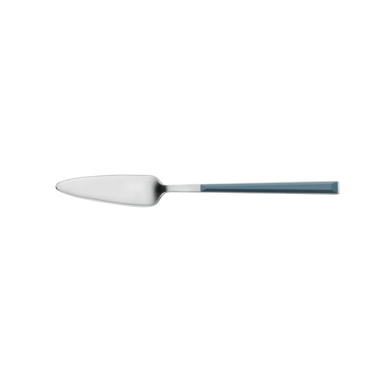 Fischmesser SUSHI PRO Satin, 13/0, 2,5mm, ABS Griff Blau