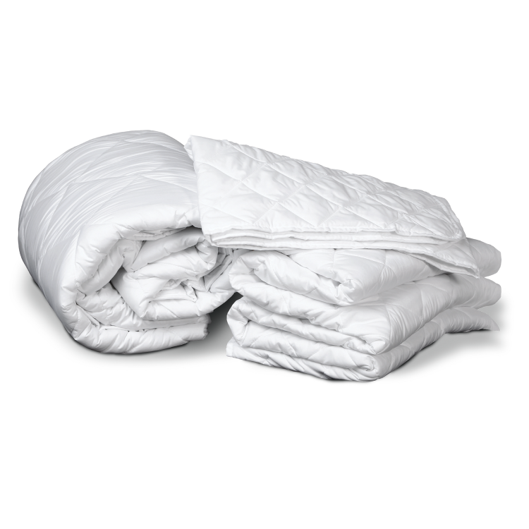 Piumino Invernale Bianco 300gr/mq in Fibra Anallergica, Resistente ai lavaggi industriali