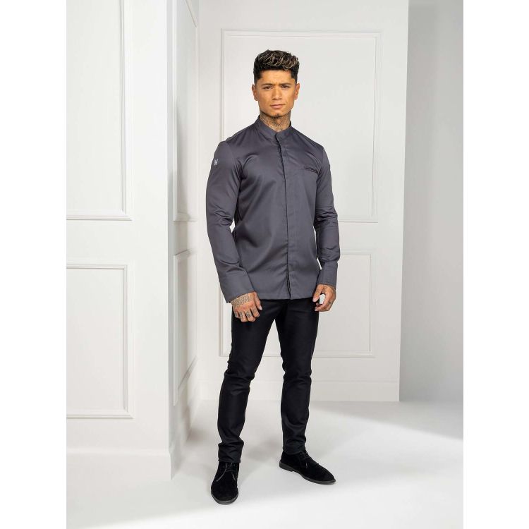 Herrenkochjacke Alain farbig
