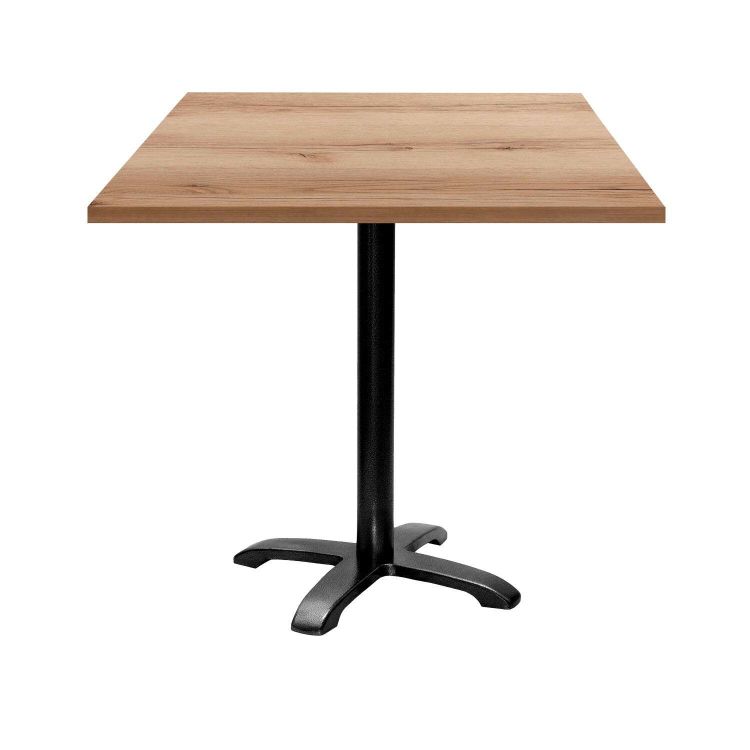 Tisch Bazila quadratisch - Dekor Holz