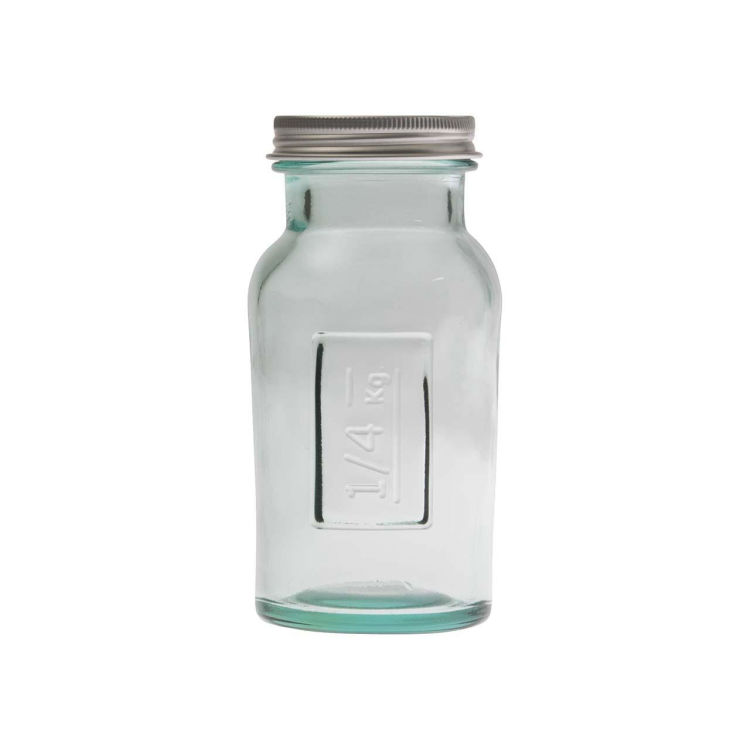 Vorratsglas 'Jar' Aufschrift 1/4 Kg.