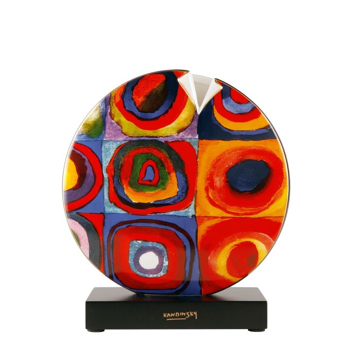 Vase Wassily Kandinsky - Quadrate / Farbstudie