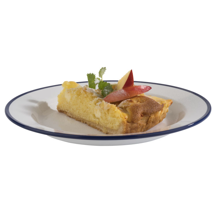 Teller ENAMEL LOOK, flach, Ø 24,5 cm