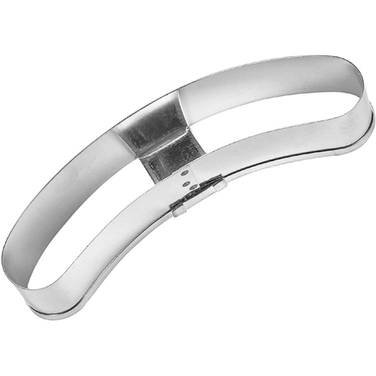 Emporte-pièce banane en inox