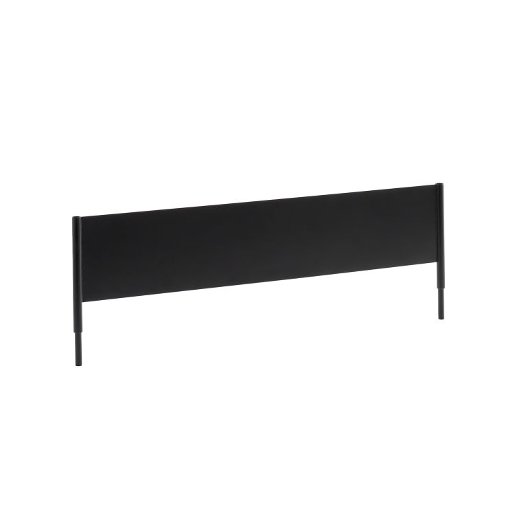 Stecktafel -VALO- 57 x 1 cm, H: 19,5 cm Metall, schwarz passend zu Artikel 14030