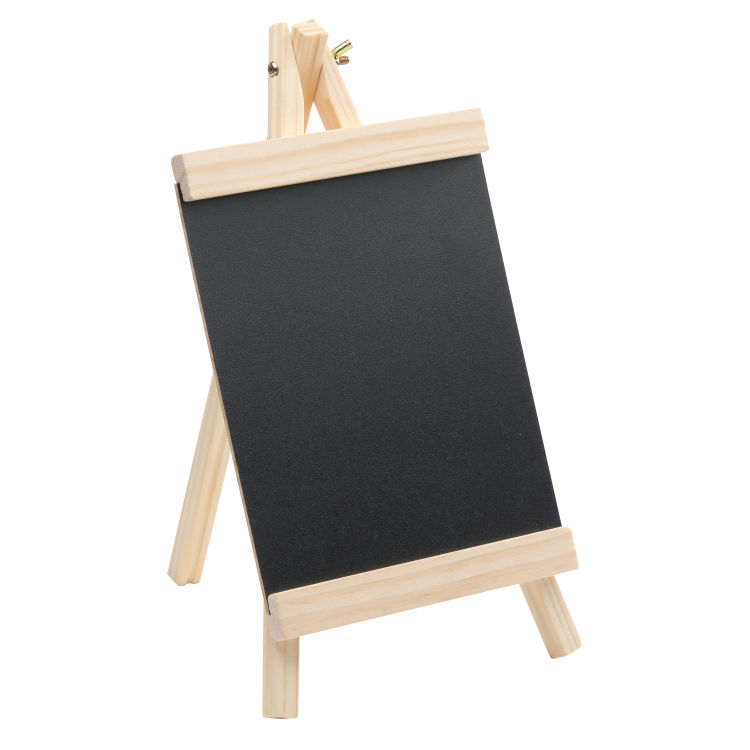 Présentoir de buffet chevalet, 160 x 290 mm (L x H)