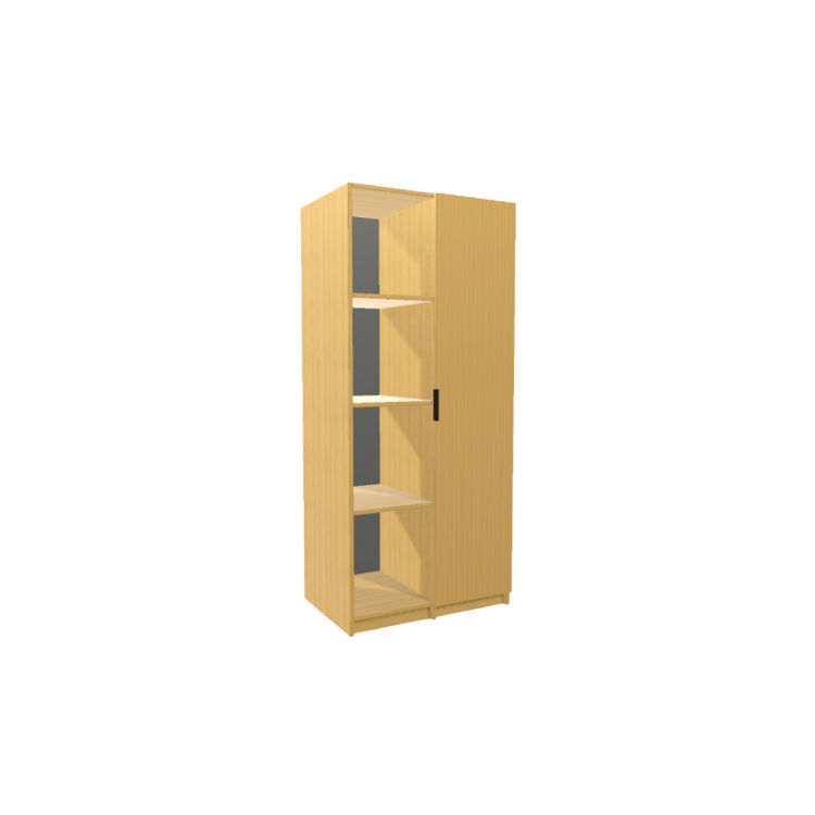 Vorratsschrank, 2 Spalten, 204x90x60
