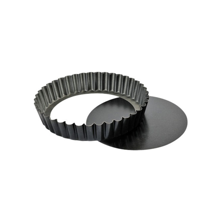 Moule À Manqué Rond Cannelé Anti-Adhérent Ø250 Mm