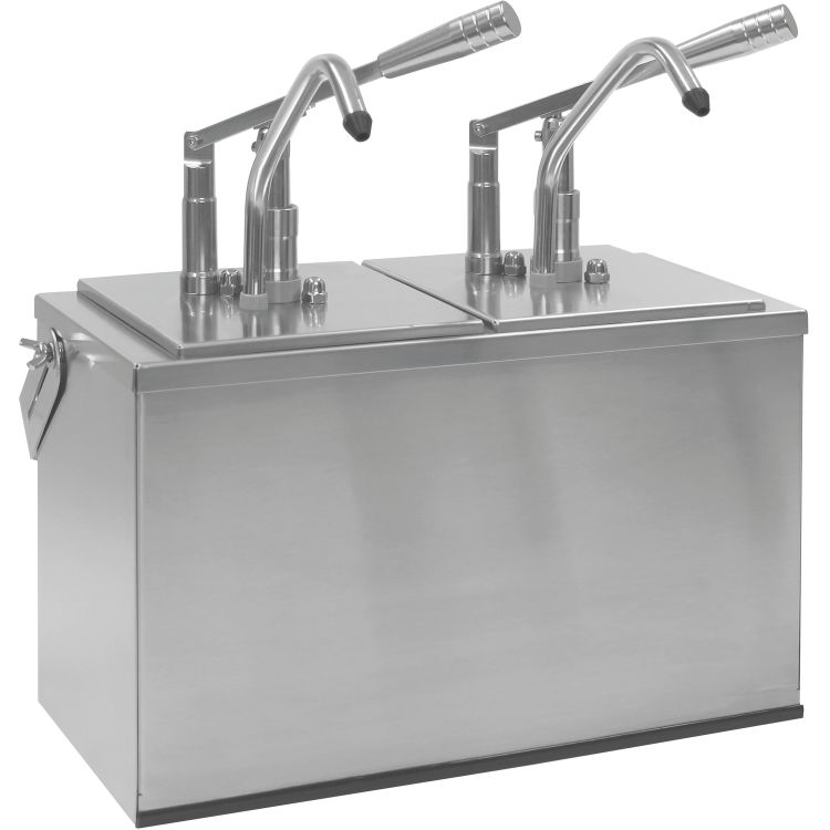 Hebel Dosierspender Cool Edelstahl