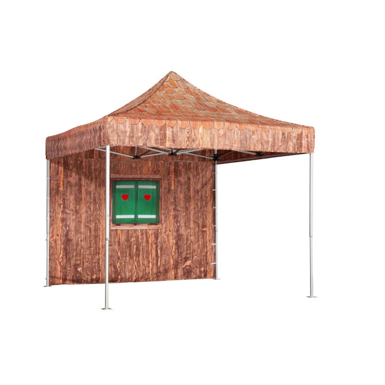 Aufpreis Bedruckung Dach für VeroTENT Faltpavillon 3x6m