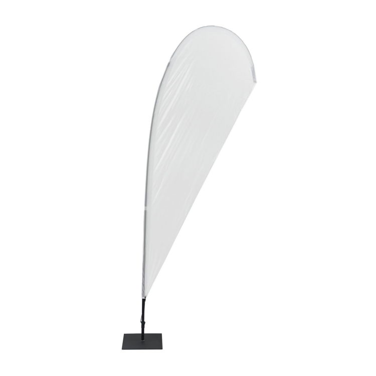 Beachflag DROP Größe XS inkl. Bedruckung, Transporttasche & Fiberglasgestänge