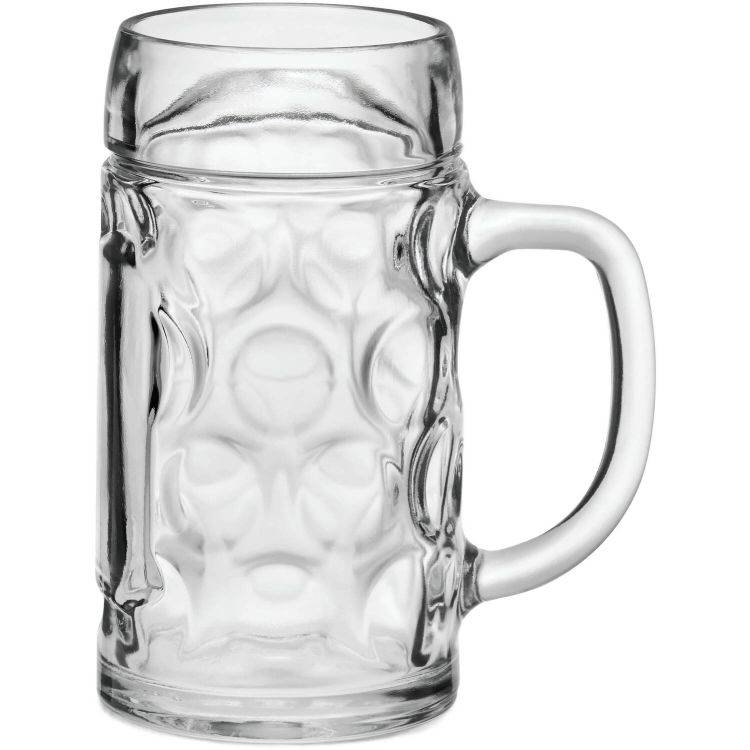 Maßkrug Wellco, 1 l /-/ Glas, van Well