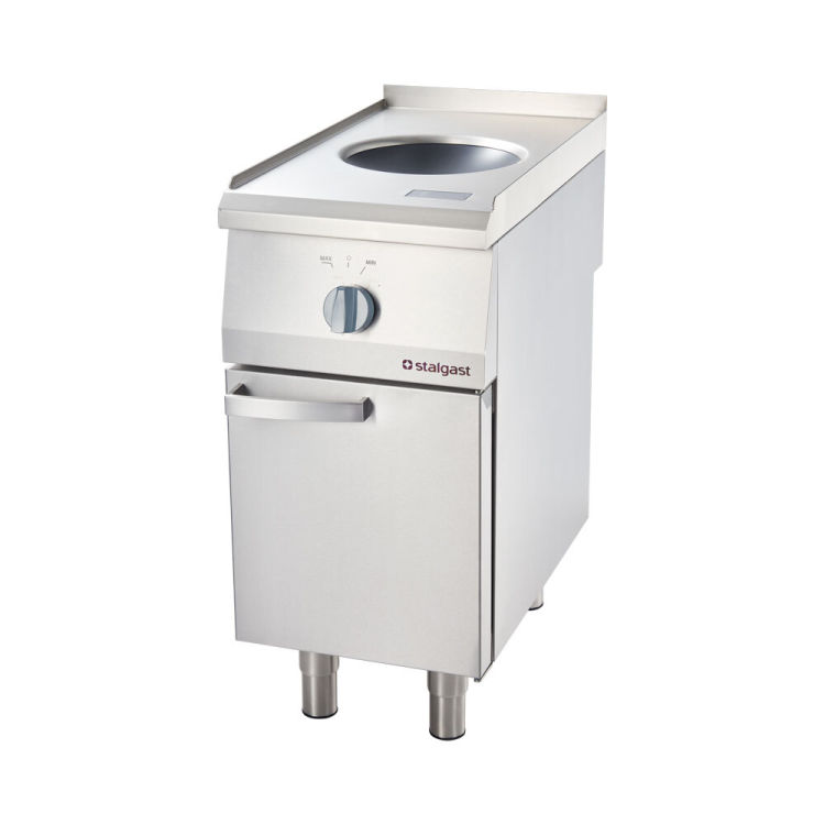 Stalgast Edelstahl WOK-Induktionsherd aus der Serie 700 ND
