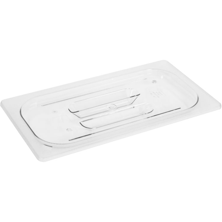 Couvercle pour bac GN 1/3 en polycarbonate