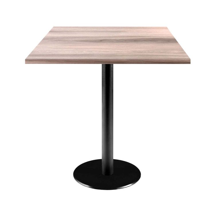 Tisch Rome quadratisch - Dekor Holz