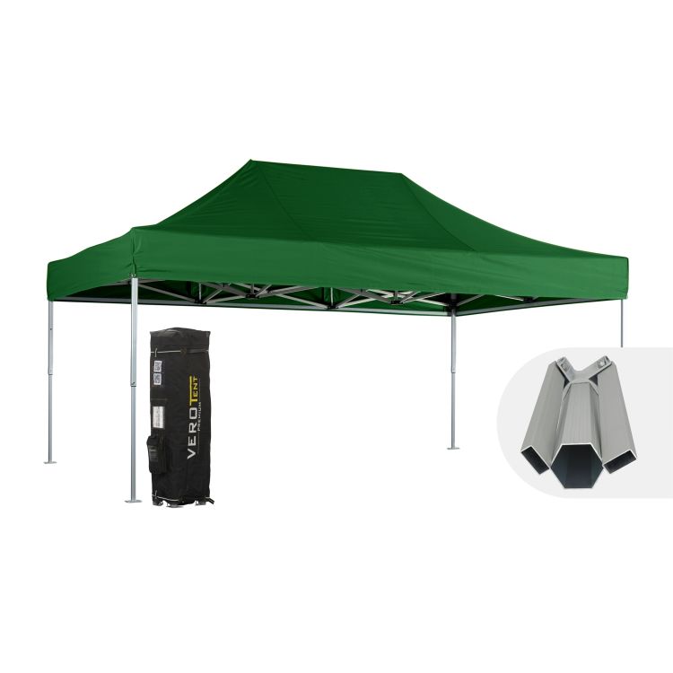 VeroTENT Faltpavillon 4x6m Budget50 mit Dach