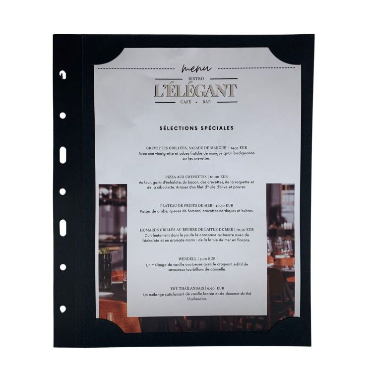 10 Trennblätter aus braunem Premium-Papier im DIN-A4-Format