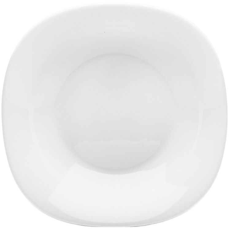 Eßteller tief Parma 23cm, Opal-Hartglas